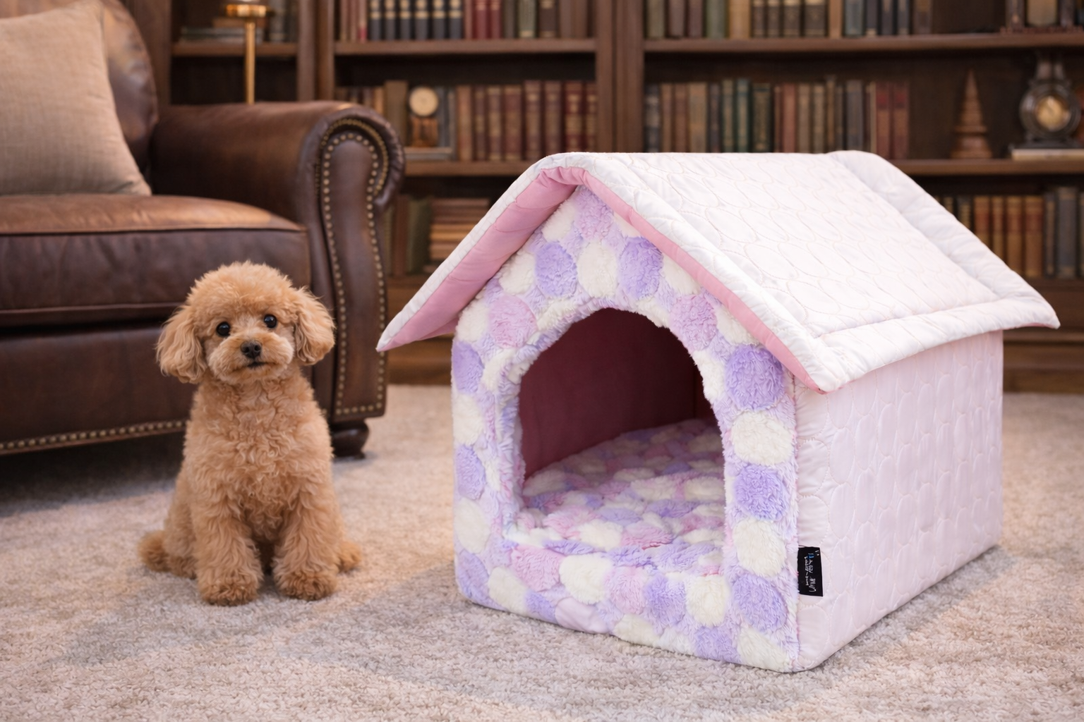 Parisian Pet Cotton Candy House-Pink