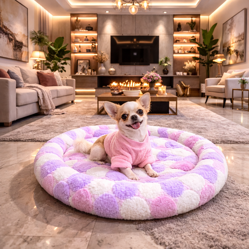Parisian Pet Cotton Candy Mat Medium-Pink