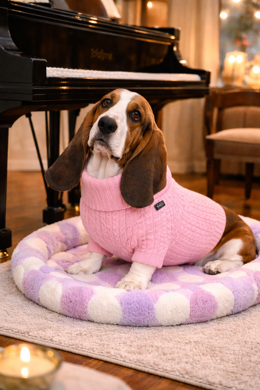 Parisian Pet Cotton Candy Mat Medium-Pink