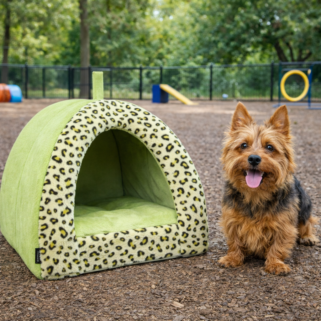 Parisian Pet Safari Cove-Green