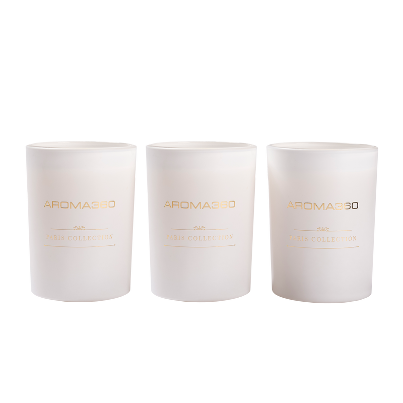Aroma360 Paris Collection Candle Trio