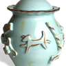 Dog Treat Jar - Baby Blue