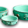 Dog Food/Water Bowl - Green