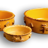 Dog Food/Water bowl - Caramel