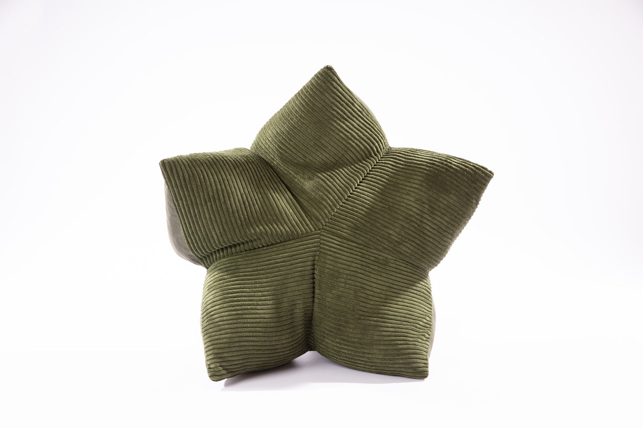 OULU x PEHOM - Cuddle Pet Pillow Bed - Navy Blue / Olive Green / Canyon Brown