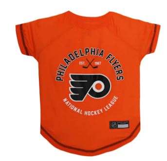 NHL Philadelphia Flyers Dog T-Shirt by K9 Cafe