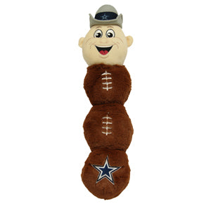 NFL Dallas Cowboys Mascot Long Dog Toy