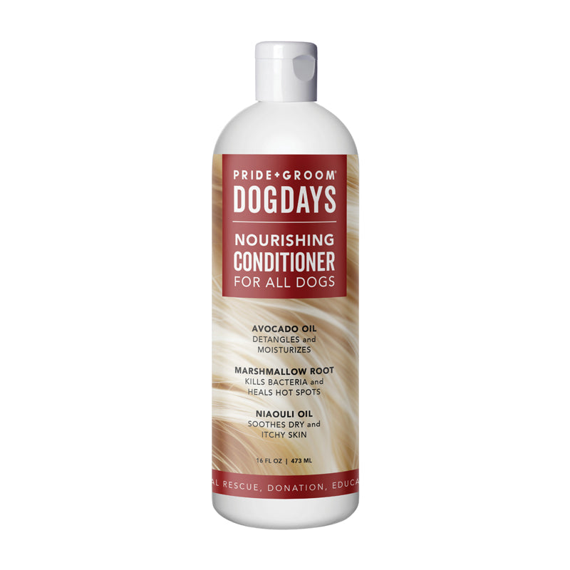 DOGDAYS Moisturizing Dog Conditioner — Hypoallergenic, Detangling, and Soothing for All Coat Types
