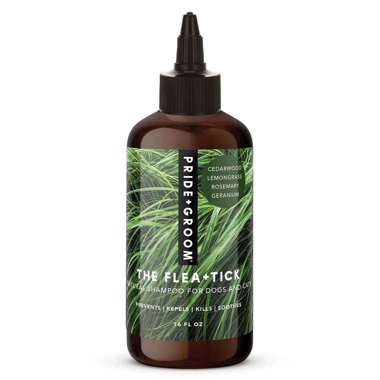 PRIDE+GROOM Flea + Tick Dog Shampoo