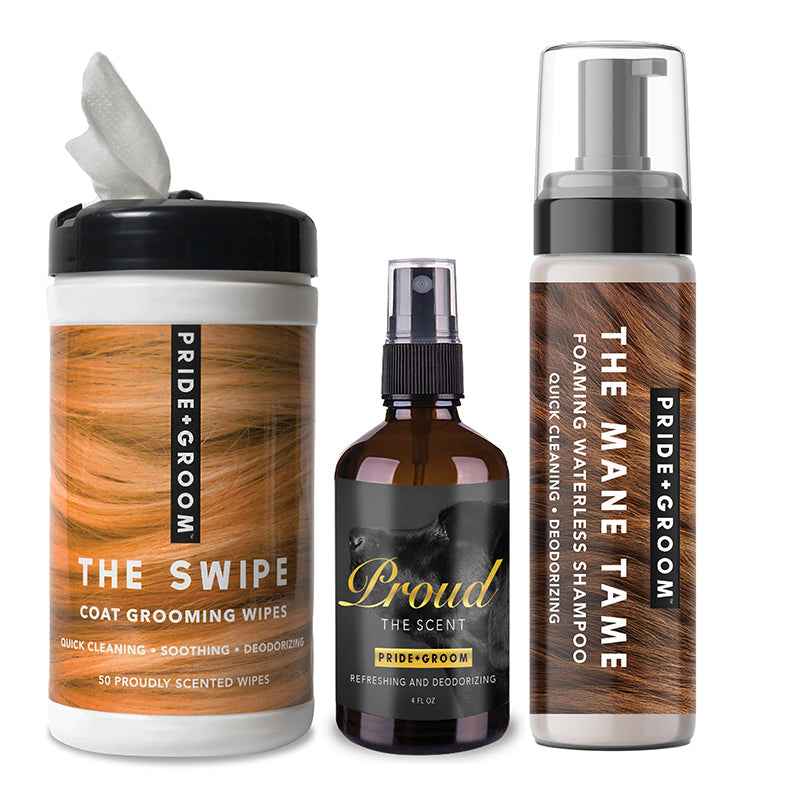 PRIDE+GROOM Mid Groom Dog Grooming Bundle