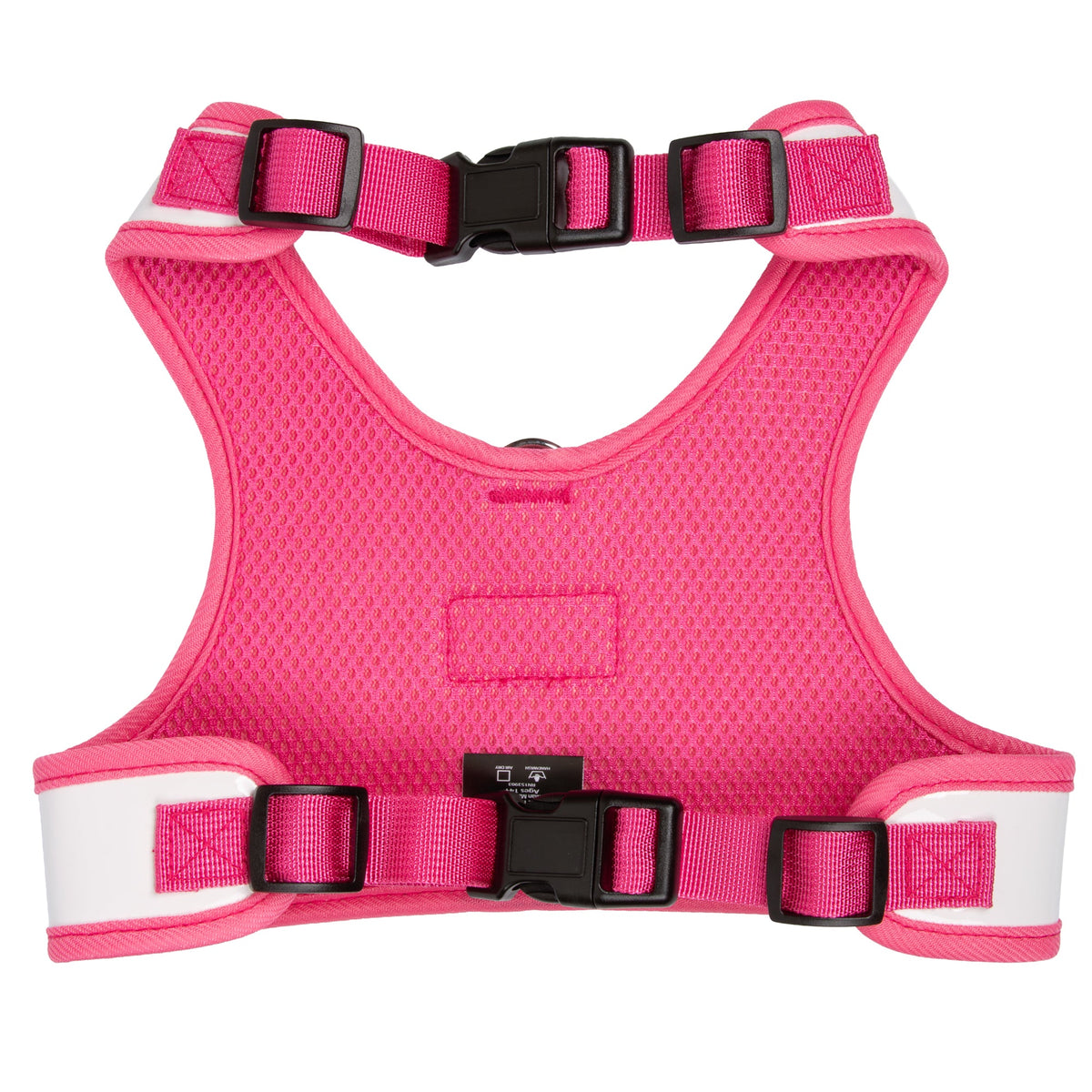 Buckle-Down Barbie Solid White Patent Leather Pet Harness