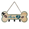 PHILADELPHIA EAGLES BONE SHAPE SIGN WITH HOOKS