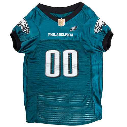 NFL Philadelphia Eagles Striped Mesh Pet Jersey