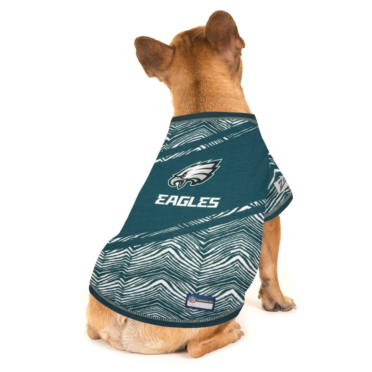 NFL Philadelphia Eagles Zubaz Dog T-Shirt