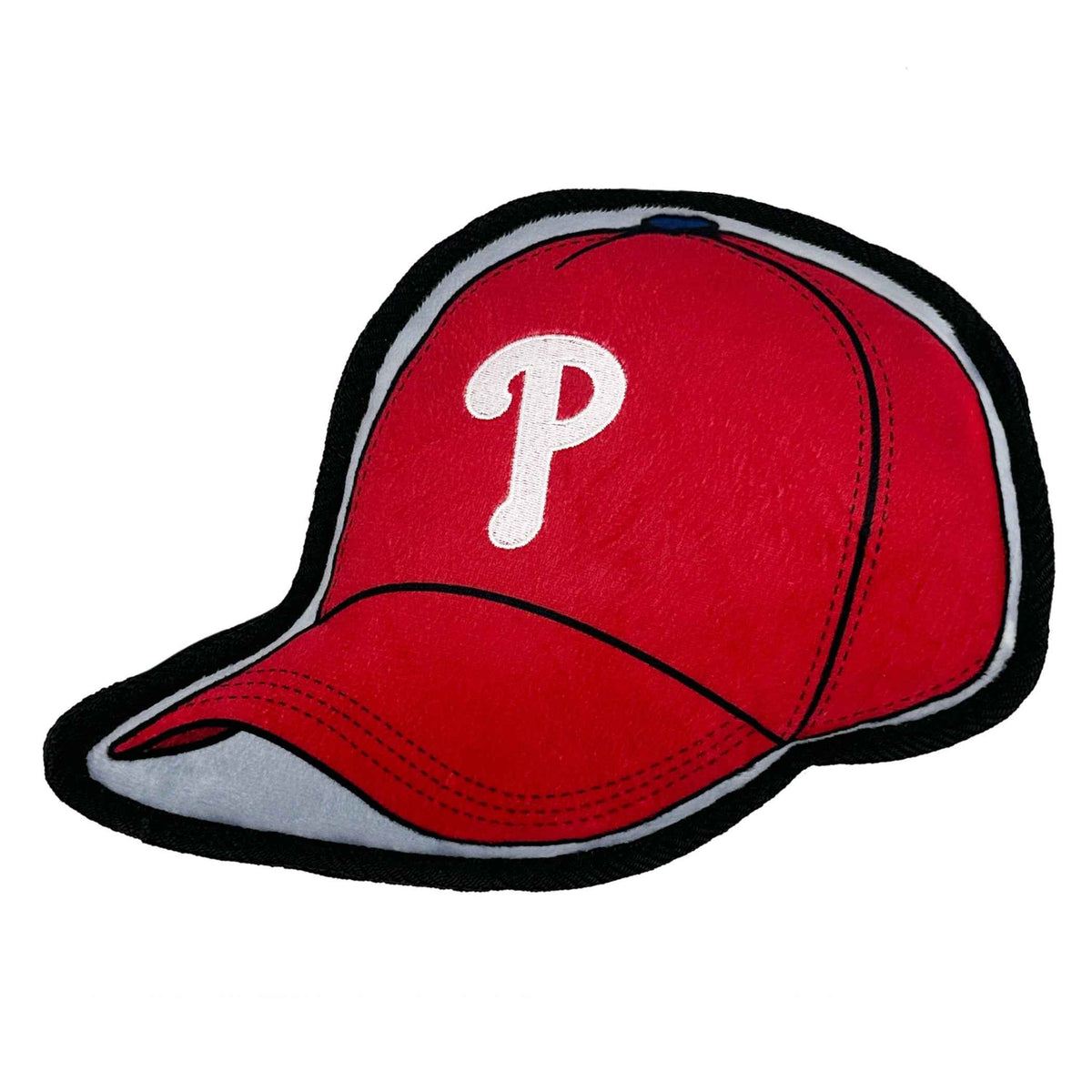 MLB Philadelphia Phillies Baseball Cap Tough Dog Toy