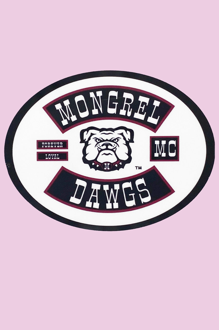 Mongrel Dawgs MC Logo Bandana