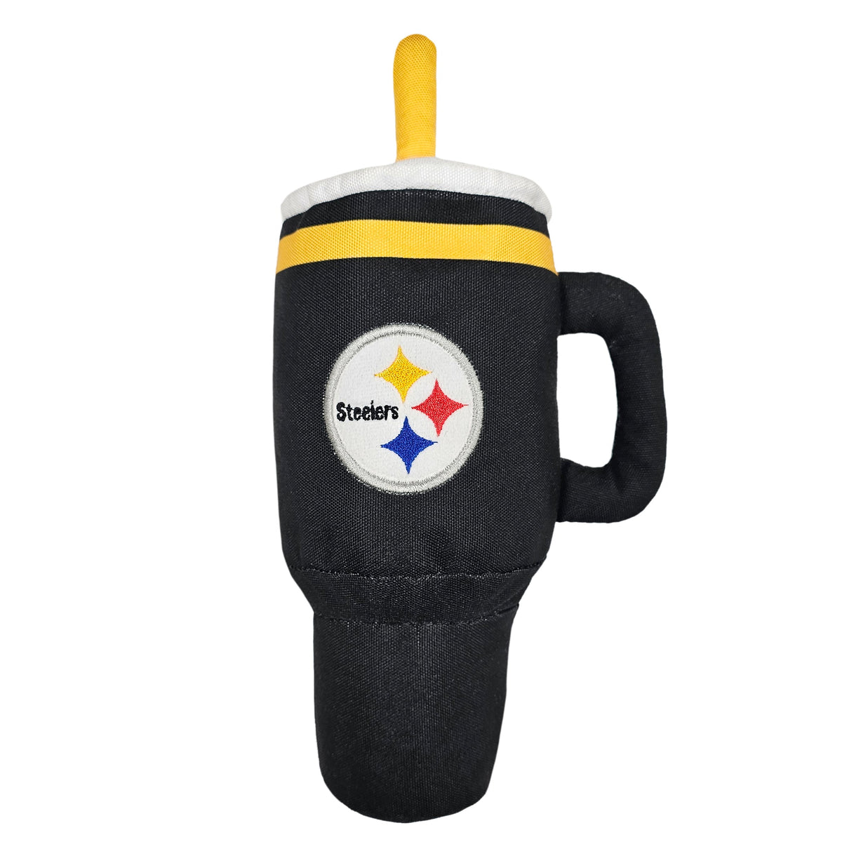 NFL Pittsburgh Steelers Nylon Tumbler Dog Toy