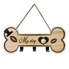 PITTSBURGH STEELERS BONE SHAPE SIGN WITH HOOKS