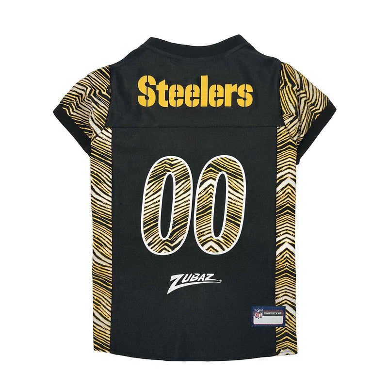 NFL Pittsburgh Steelers Zubaz Pet Jersey