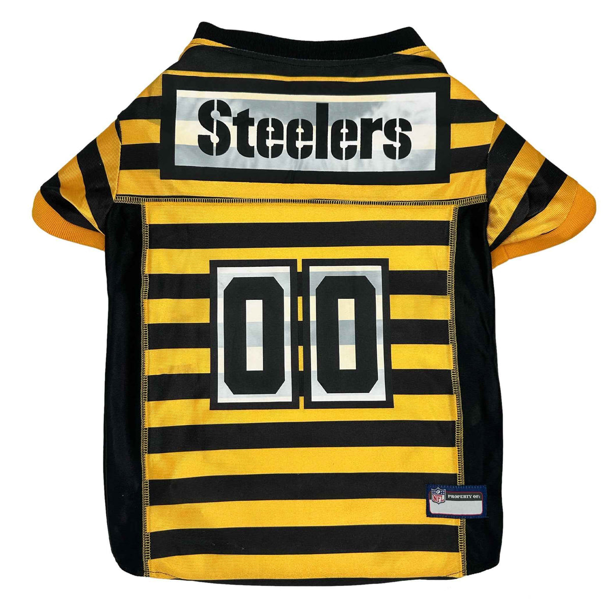 NFL Pittsburgh Steelers Bumble Bee Throwback Pet Jersey
