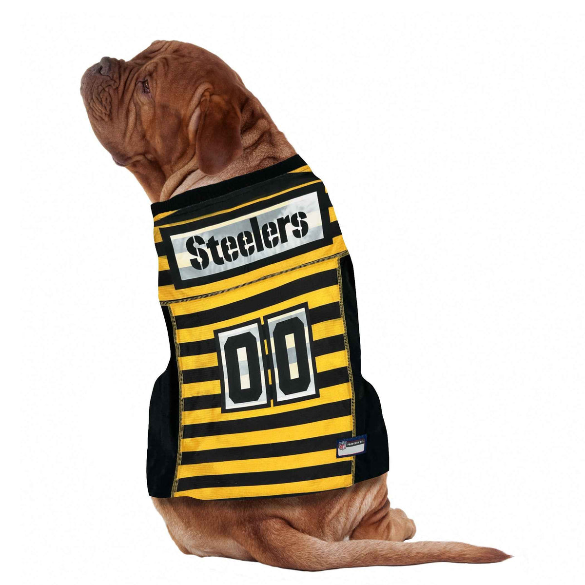 NFL Pittsburgh Steelers Bumble Bee Throwback Pet Jersey
