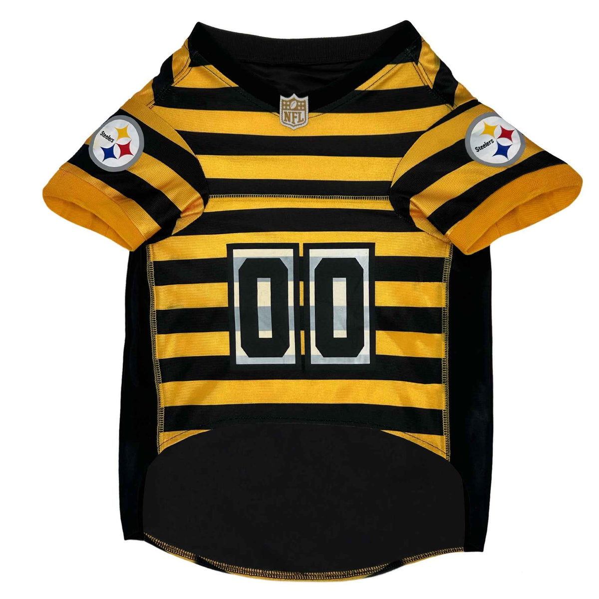 NFL Pittsburgh Steelers Bumble Bee Throwback Pet Jersey