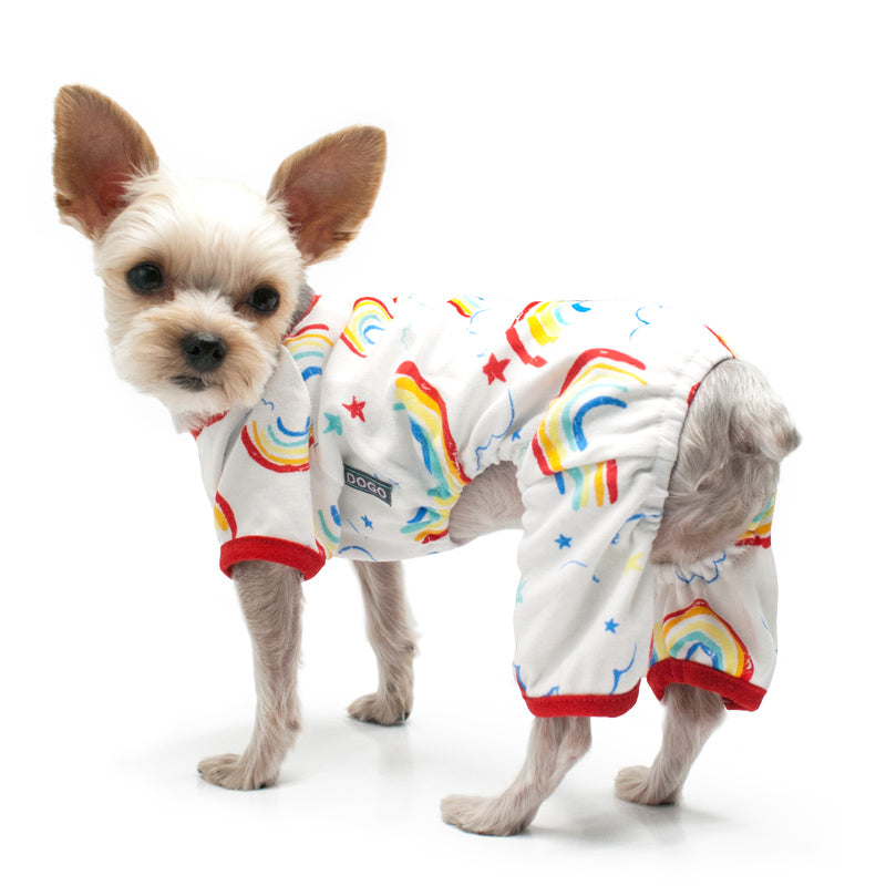 DOGO Rainbow Dog Pajamas