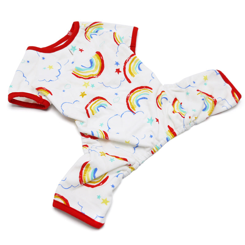 DOGO Rainbow Dog Pajamas
