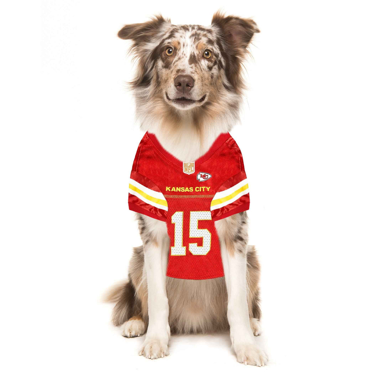 NFL Kansas City Chiefs Patrick Mahomes Mesh Pet Jersey