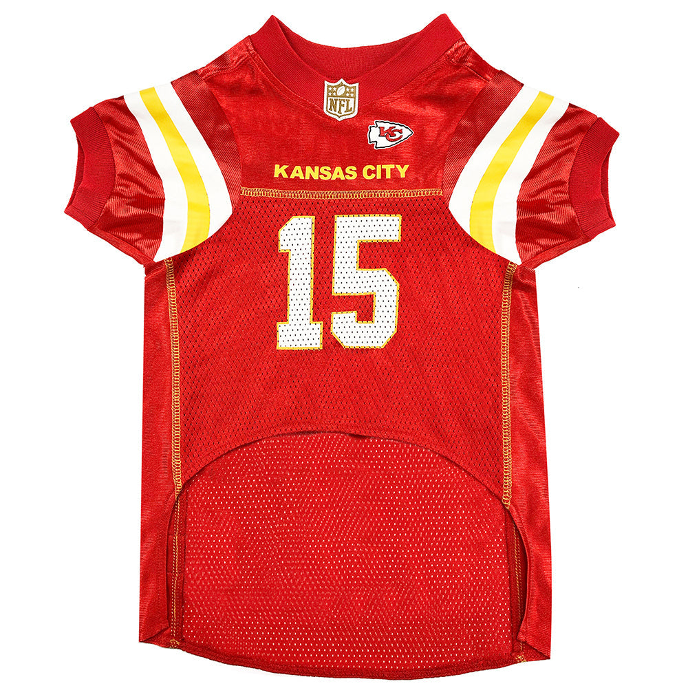 Patrick Mahomes Kansas City Chiefs Mesh NFL Jerseys by Pets First