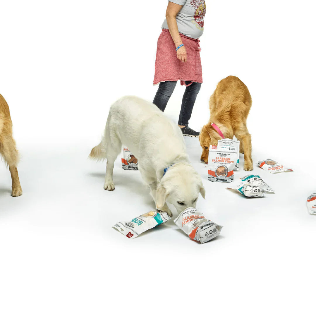 Polkadog Alaskan Cod Chips Dog Treats (3.5oz) - HT Animal Supply