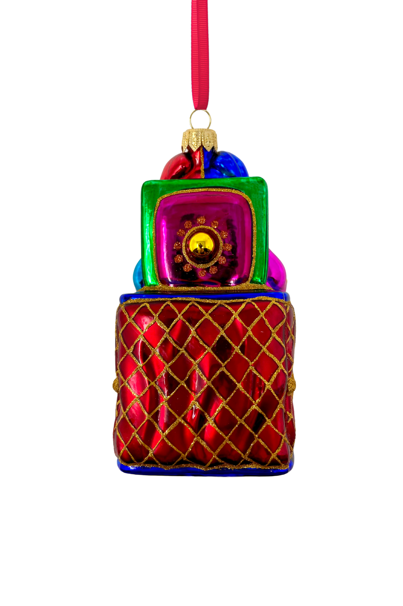 Pop! Jack-in-the-Box Toy Polish Glass Christmas Ornament