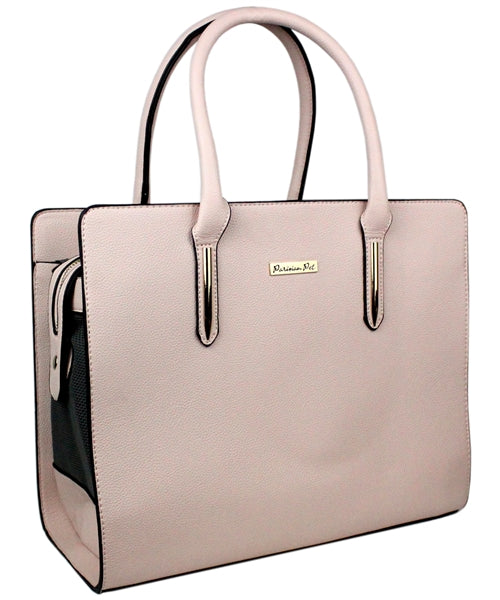 Parisian Pet Mallorca Carrier for Dogs & Cats – Comfortable Beige Pet Carrier, Durable for Travel