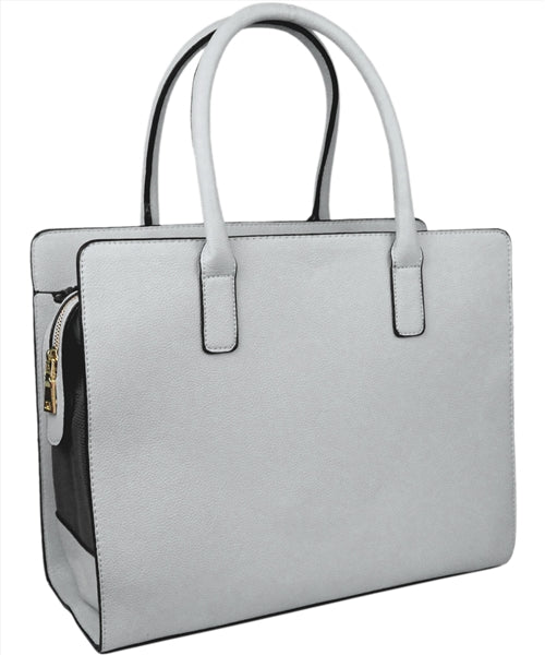 Parisian Pet Mallorca Carrier - Luxury, Comfortable, Chic Gray Pet Travel Bag for Small Dogs & Cats, Travel-Friendly Design