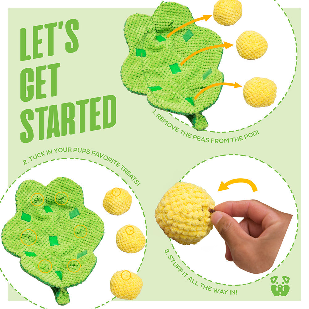 Pet Toy: PEAPOD INTERACTIVE DOG TOY