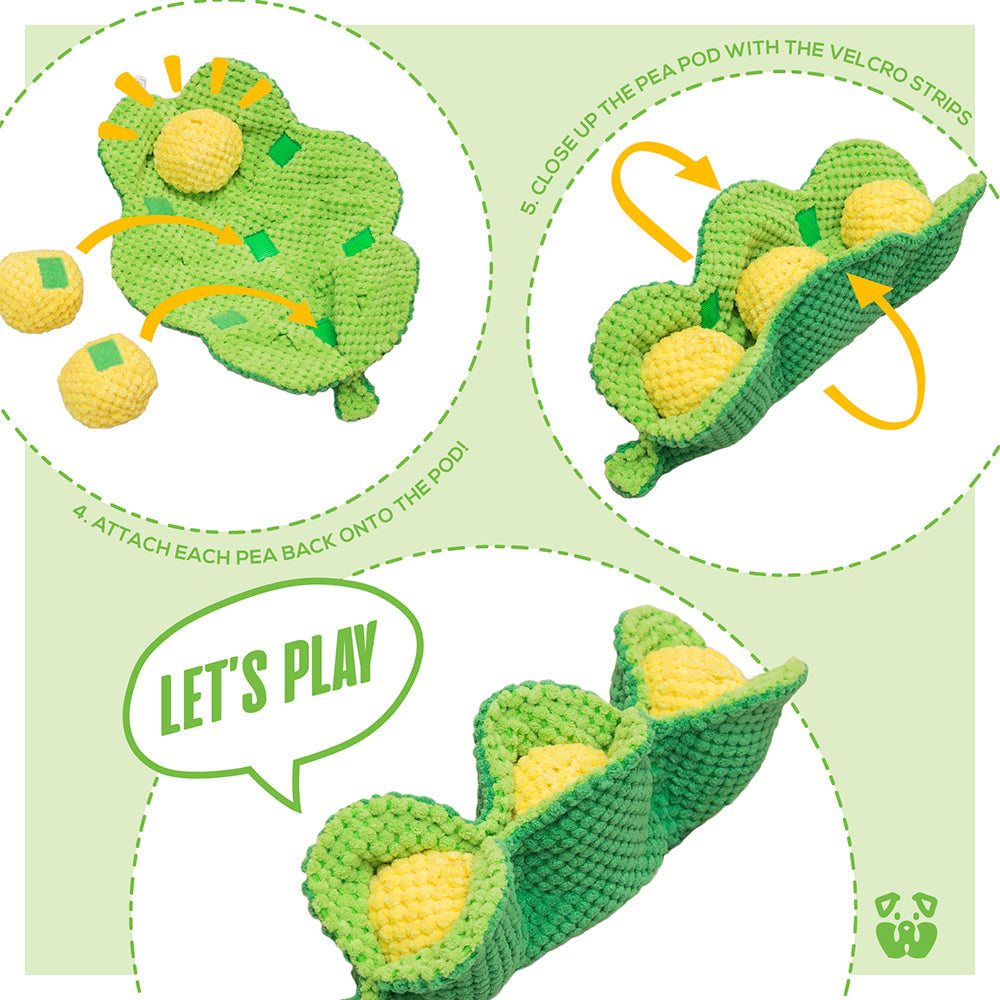 Pet Toy: PEAPOD INTERACTIVE DOG TOY