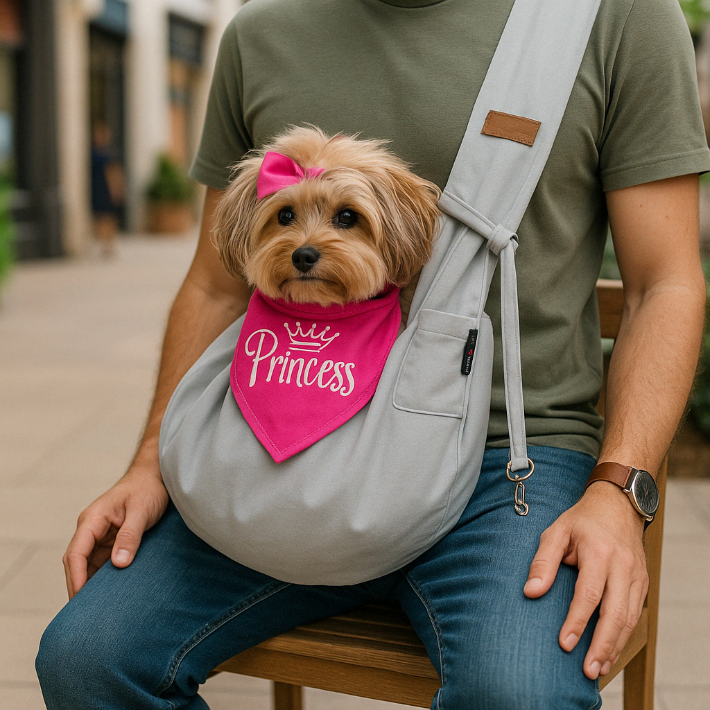 Parisian Pet Gray Sling Carrier