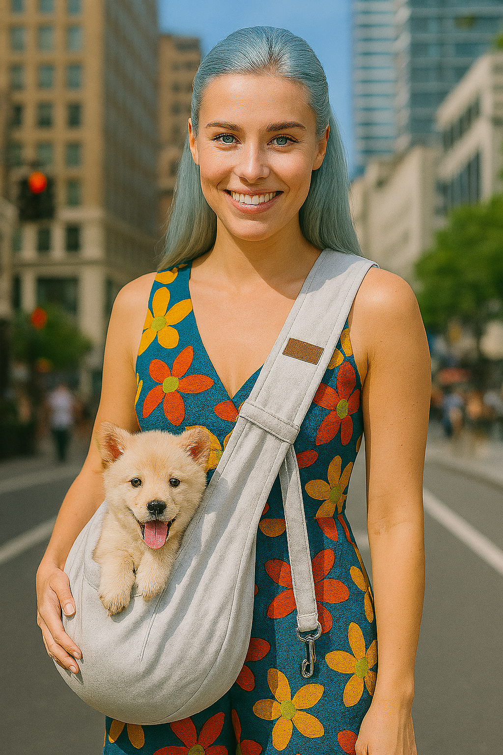 Parisian Pet Gray Sling Carrier