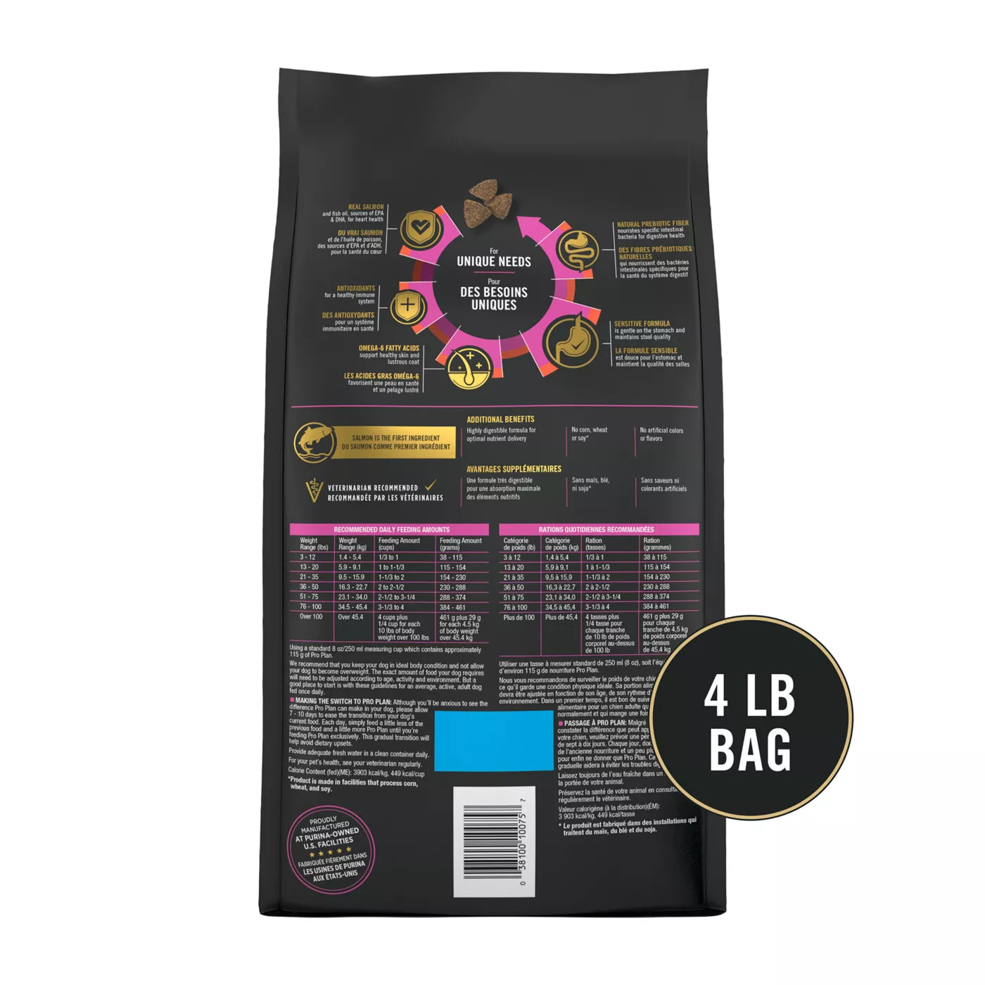 Pro Plan Adult Sensitive Skin & Stomach Salmon & Rice Formula Dry Dog Food