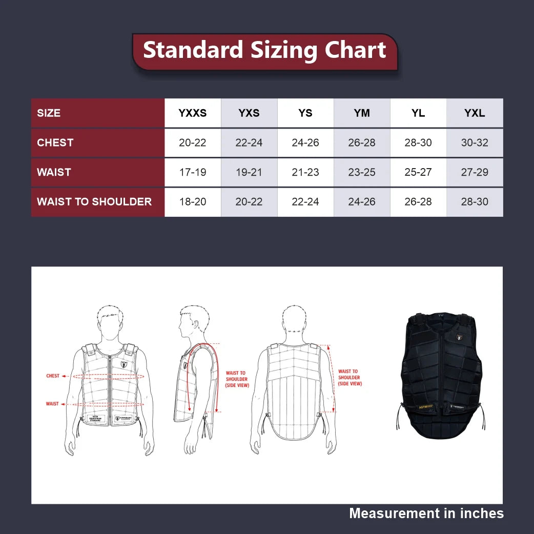 Tipperary Contender Pro ASTM Youth Protective Riding Vest