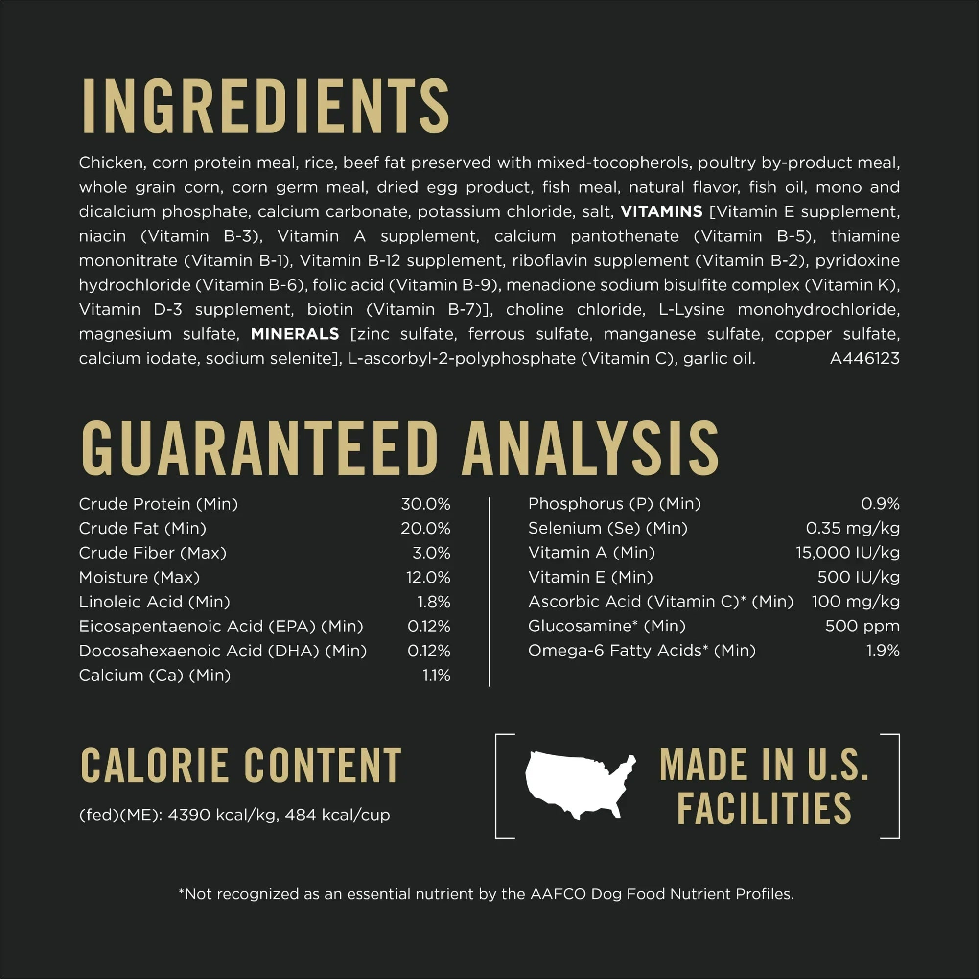 Pro Plan All Ages Sport Performance 30/20 Chicken & Rice Formula