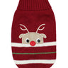 Parisian Pet Reindeer Sweater for Dogs – Stylish & Cozy Christmas Sweater, Red