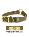 Hunting Dog Center Ring Collar - Ranger Green
