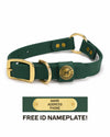 Hunting Dog Center Ring Collar - Woodland Green