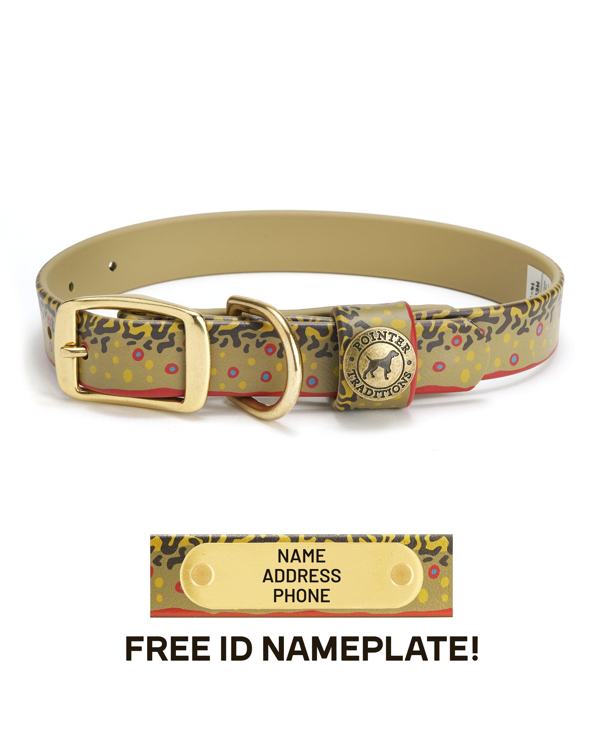Sporting Dog Collar - Brook Trout