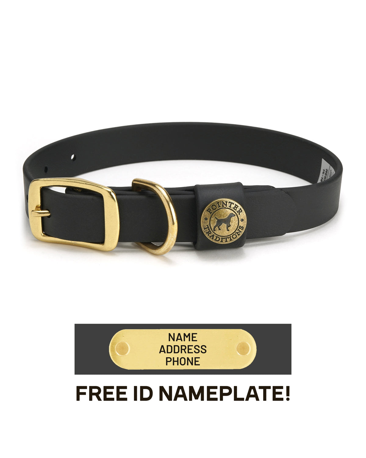 Sporting Dog Collar - Midnight Black - HT Animal Supply