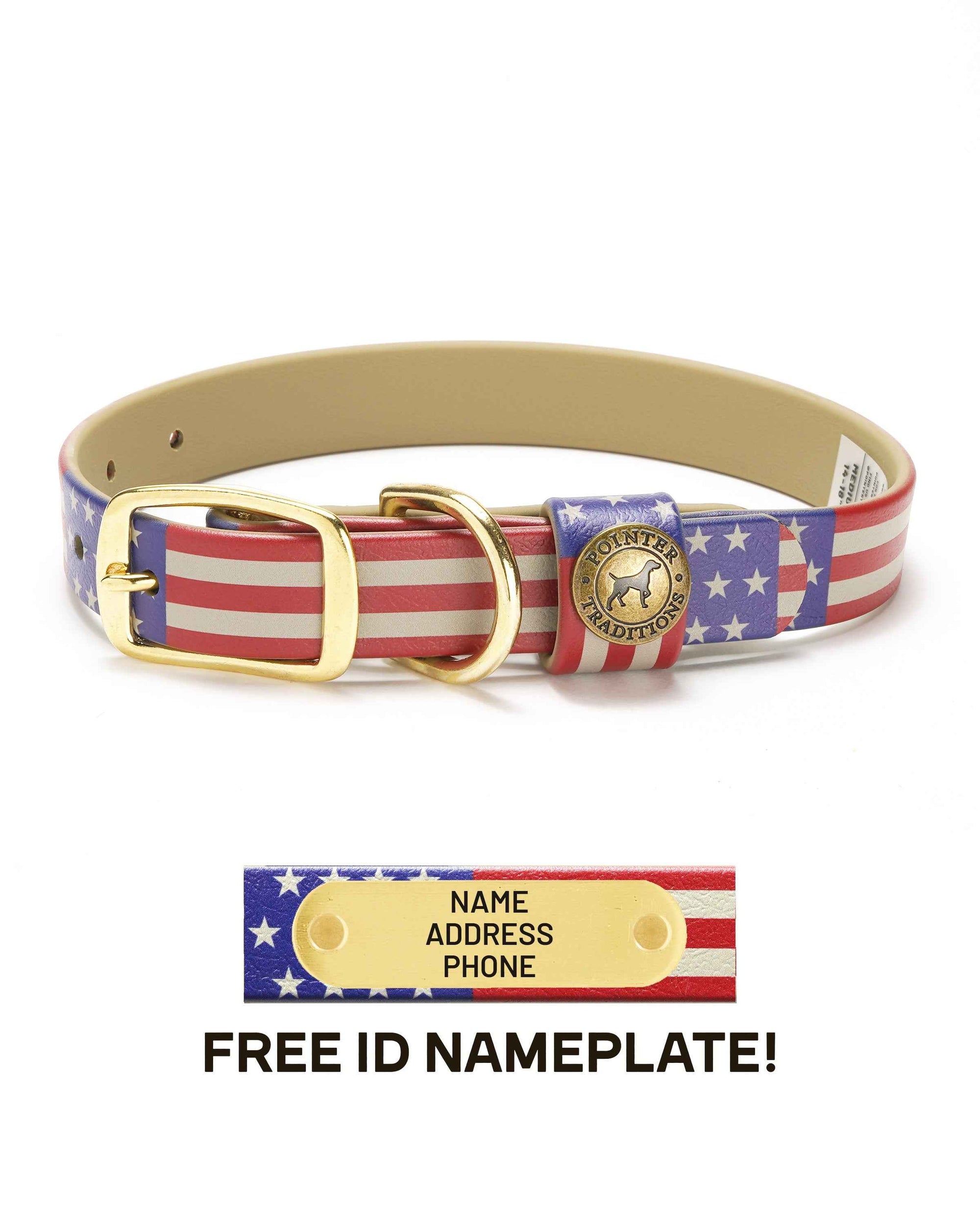 Sporting Dog Collar - American Flag