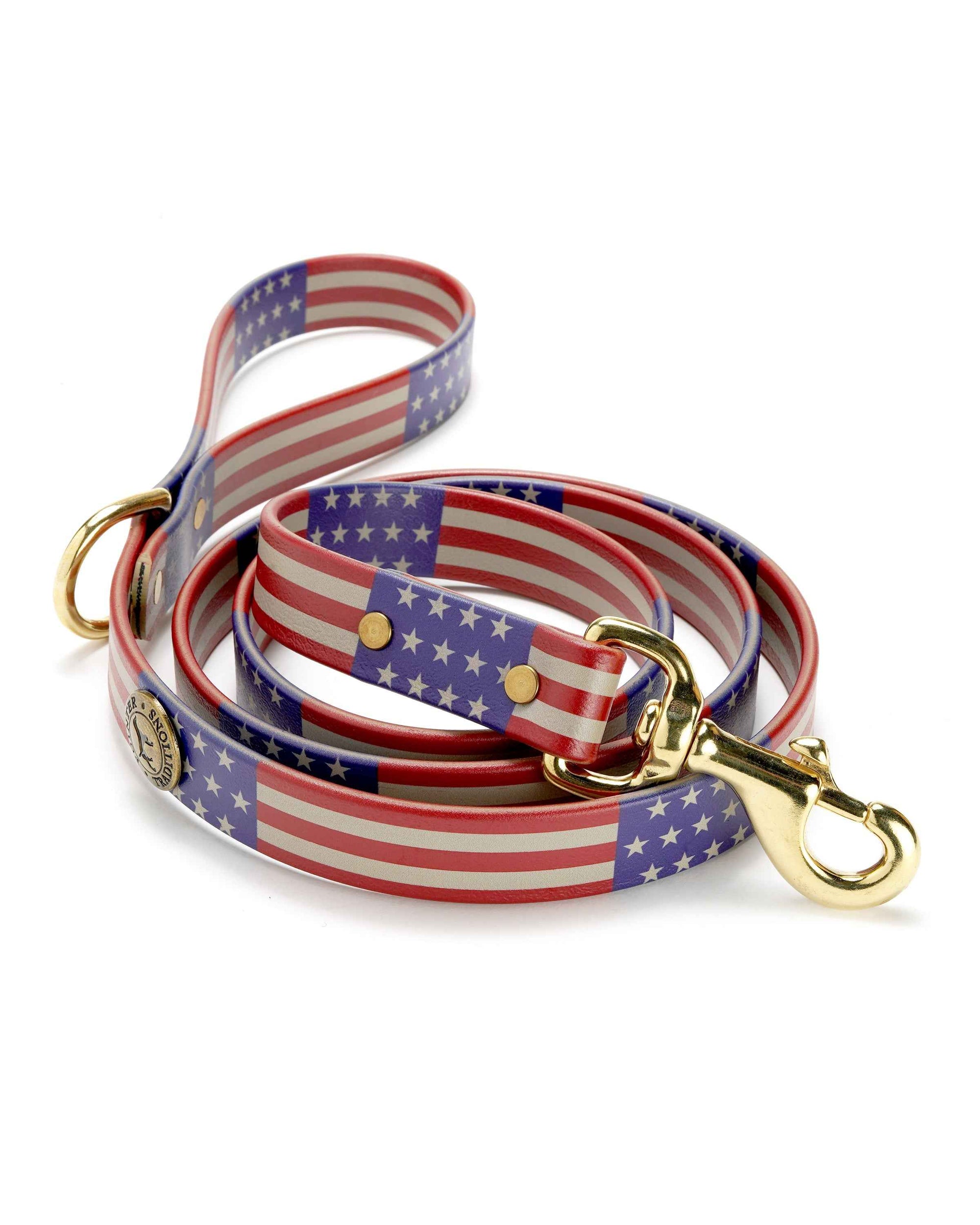 Sporting Dog Leash - American Flag