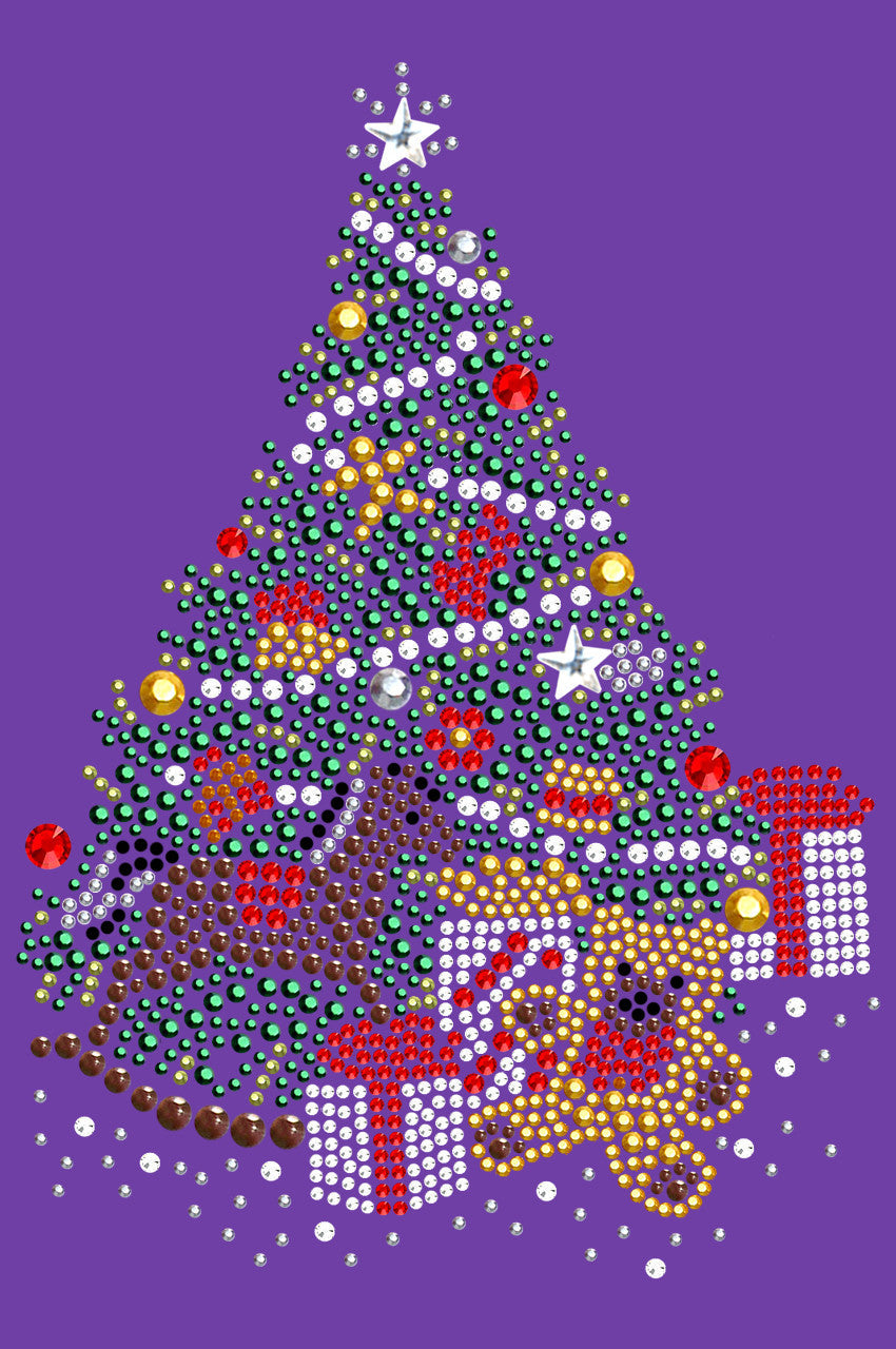 Christmas Tree 2 with Teddy Bear - Womens T-shirt