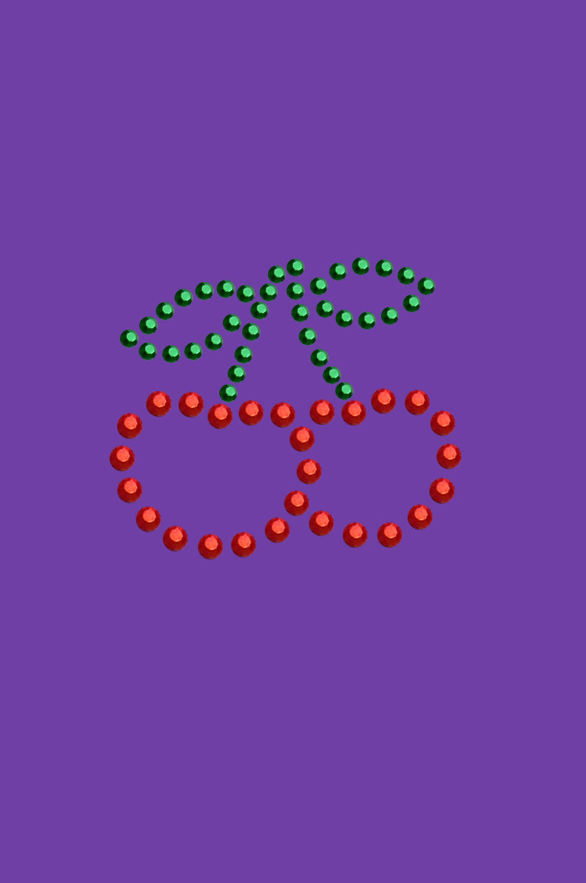Cherries (Outline) - Womens T-shirt